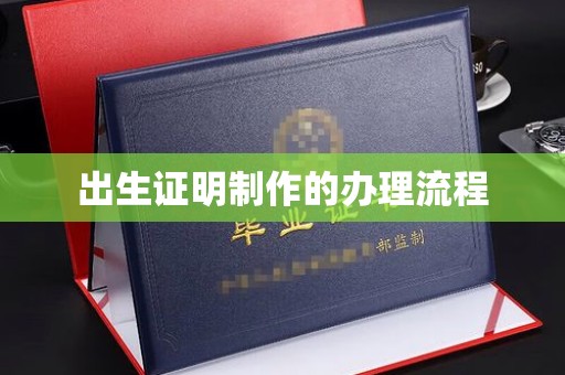泸西出生证明制作的办理流程